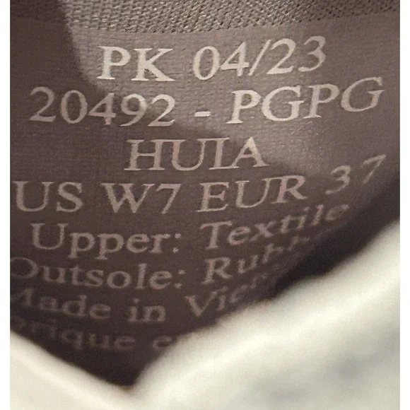 OluKai Huia Women's Slip-On Athletic Shoes Grey US Size 7 NWOB - Picture 9 of 10